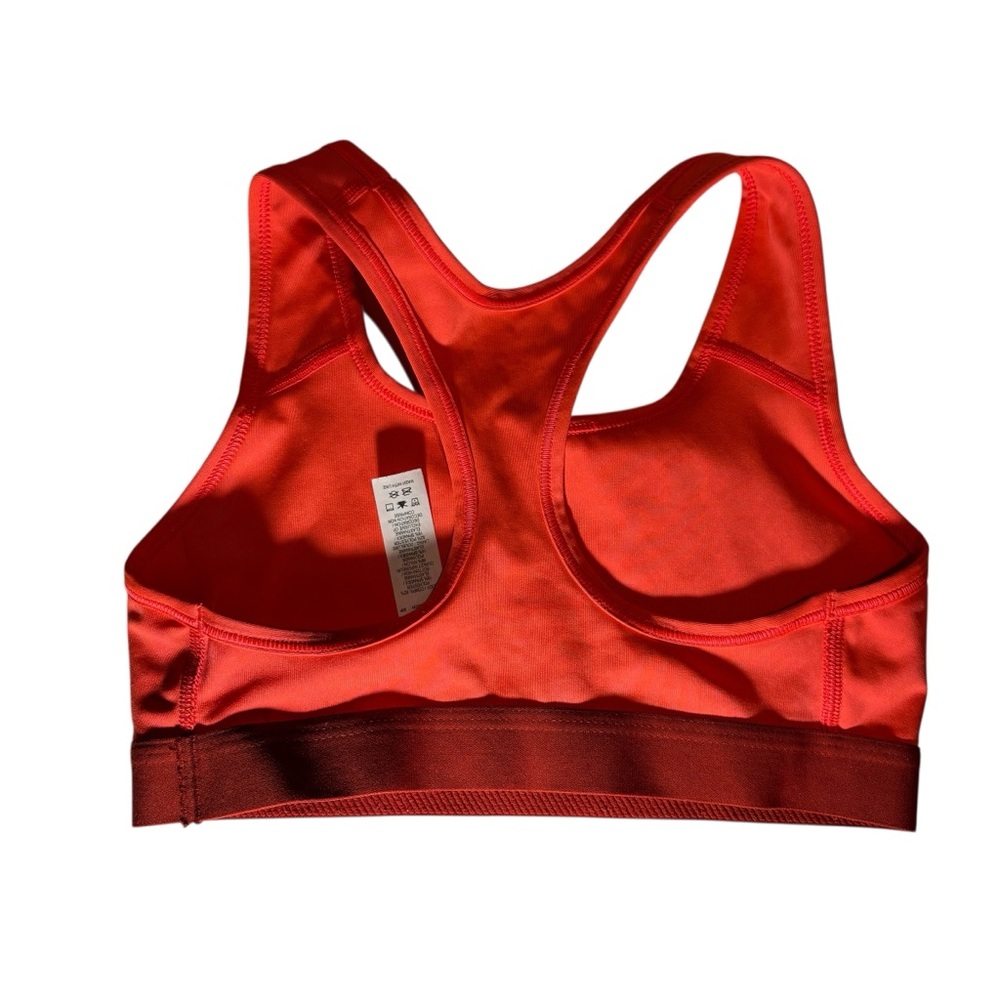 Nike Dri-FIT Swoosh Racerback Sports Bra bright red / orange size XS - Picture 2 of 6